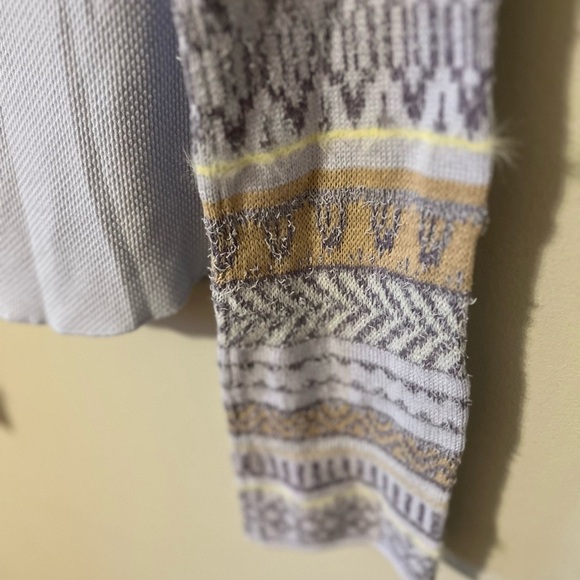 Free People Fairground Thermal Sweater Sky Blue Size Small - Picture 11 of 11